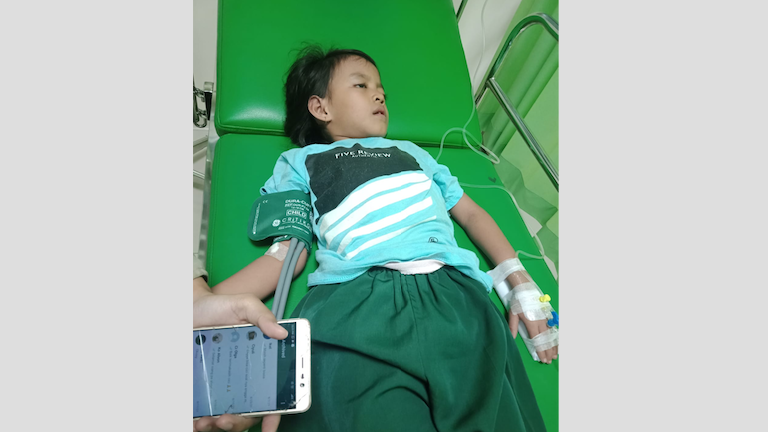 image-Alami DBD Hingga Koma, Sabila tidak Mampu Bayar Biaya Tagihan Rumah Sakit
